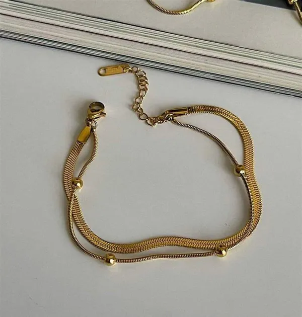 Gold_Ball_Beads_Snake_Anti_Tarnish_Bracelet